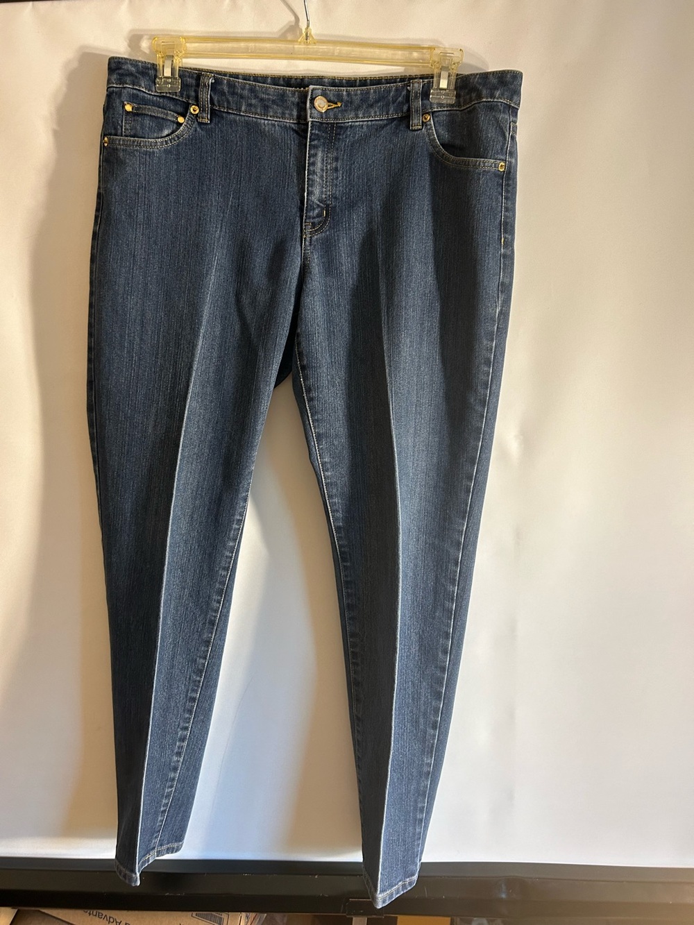 MICHAEL KORS IZZY SKINNY JEANS COTTON BLEND SIZE 16